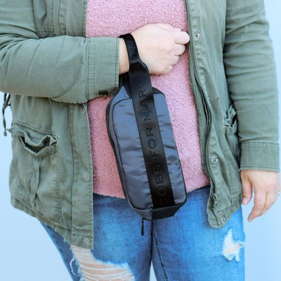 NEW Marc Jacobs Nylon Travel/Airplane Dopp Kit Toiletry Case Grey - Picture 2 of 11